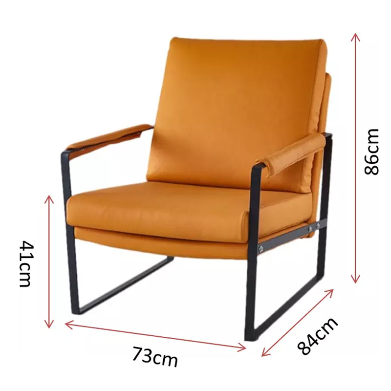 Factory Directly Small MOQ Modern Ergonomic Accent Leisure Living Room Chair