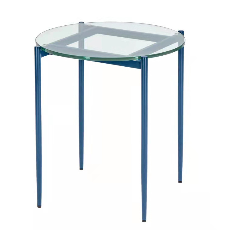 2021 New Design Living Room Side Tables Side Stool Coffee Table Glass Top Side Tables
