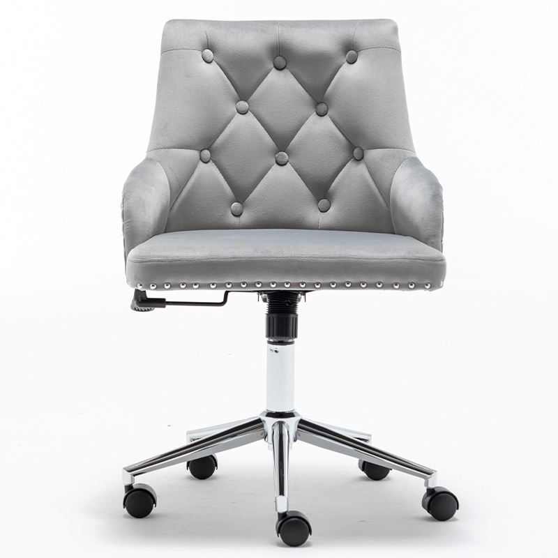 Polymer Cells Aluminum Mesh China Retro Vintage Thin Swivel Gas Lifting Office Chair Pu