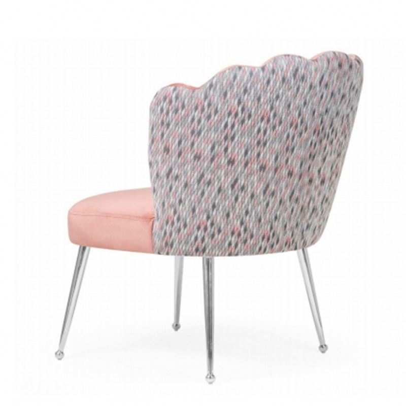 Bar Furniture Cafe Luxury Modern Metal Iron Frame Matte Pu Leather/velvet Elegant Bar Chair