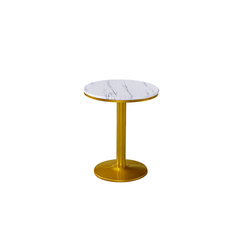 Hot sale coffee  Cheap Side table Dining table Restaurant metal legs table