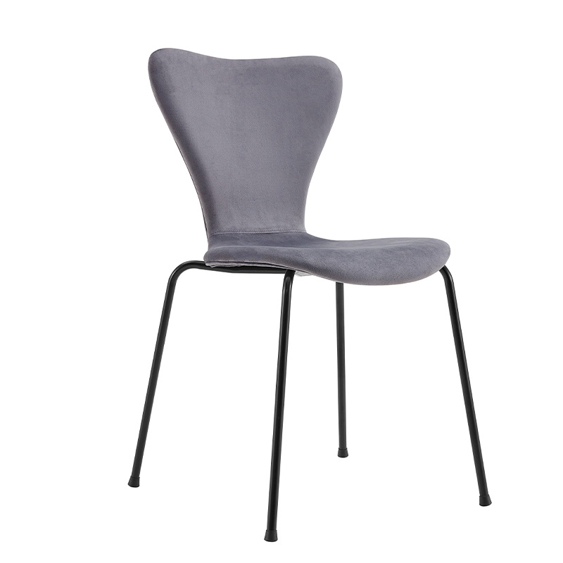 Wholesale Dining Room Modern Danish Design Upholstered Fabric Hotel Restaurant Dining Chair