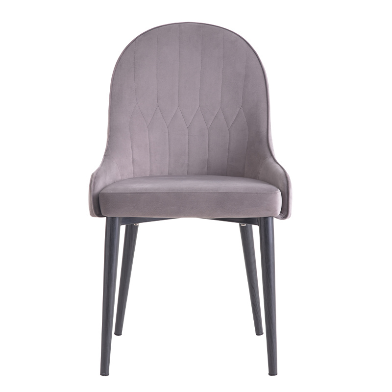 Mid Century Modern Nordic Furniture Luxury Dining Velvet Chair
