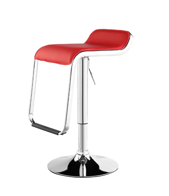Fashion Design Square Bar  Rotatable Chair For Conforming To Human Mechanics