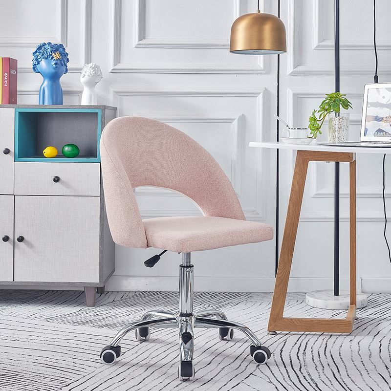 Exclusive Sleek Carbon Computer Revolving Swivel Executive Home Velvet Office Chair