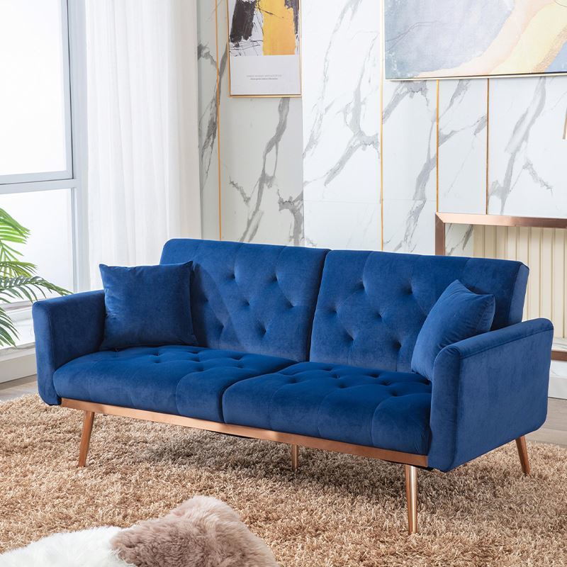 Queen Best Sleeper Sectional Blue Sectional Microfiber New Maharaja Comfortable Sleeper Living Room Sofa