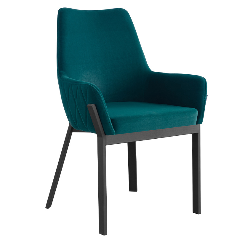 Comfortable Home Furniture Green Velvet Dining Chair