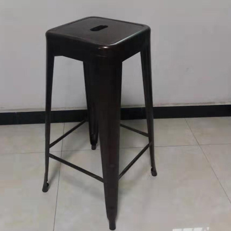 Modern  Kitchen Stackable Commercial Industrial  Cheap Backless Luxury Restaurant Bistro Bar Stool Chair