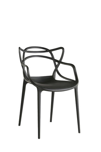 Modern simple plastic dining chair