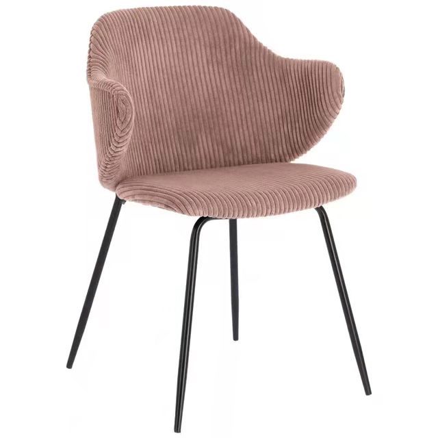 Upholstered armchair dining chair
