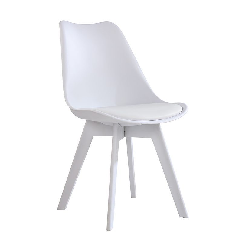 PP Tulip Dining Chair White Hotel Restaurant Chairs
