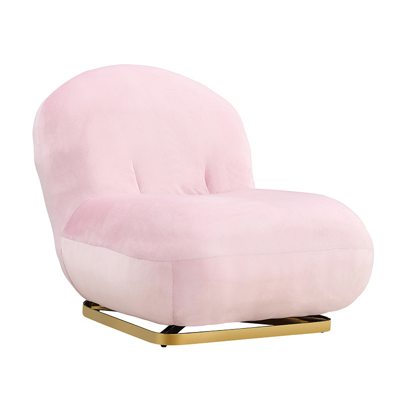 Velvet Leisure Chair