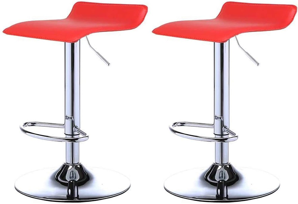 1/6 Modern Metal Base Legs kitchen leather PU Bar Stool Seat High Bar Chair