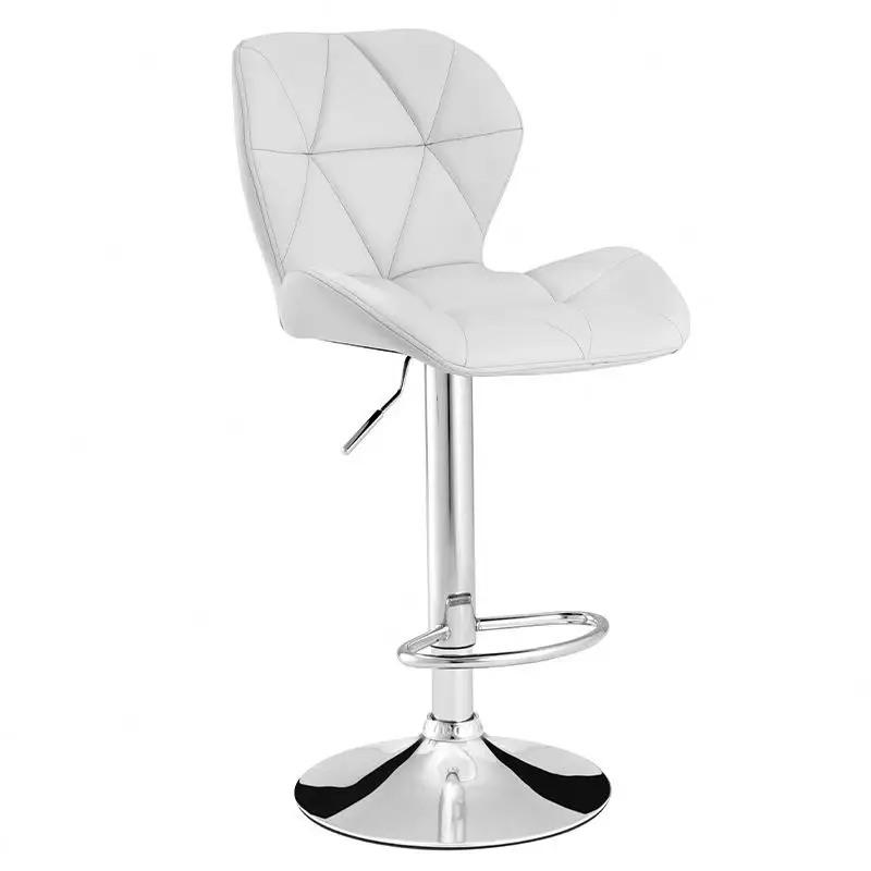 Steel Aluminum Plastics Metal Covers White Bar Lounge Outdoor Chair